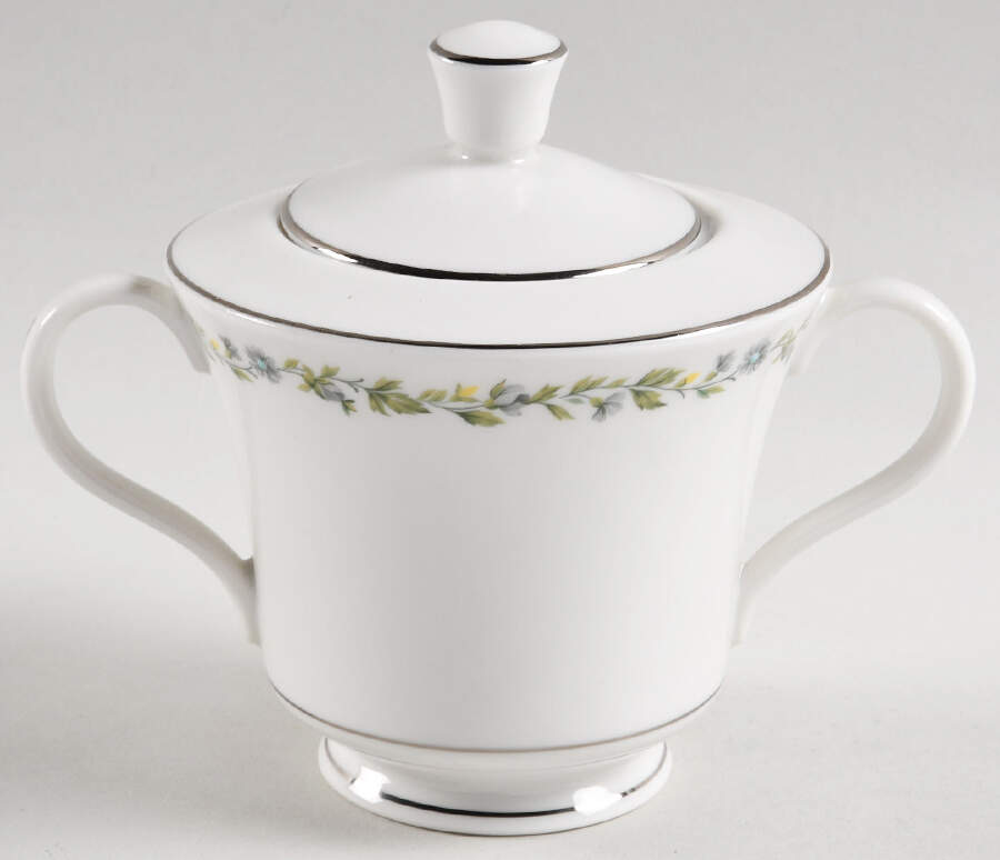 Belcanto (Platinum Trim) Sugar Bowl & Lid by Syracuse-1
