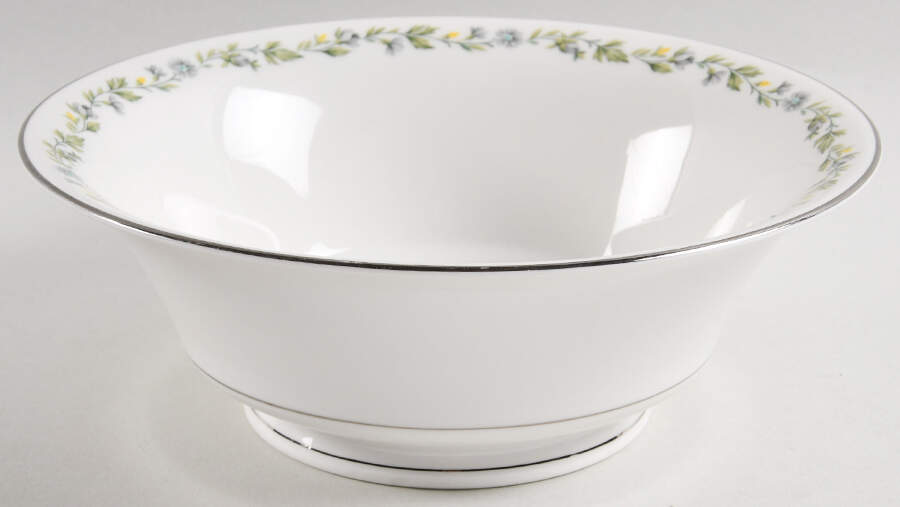 Belcanto (Platinum Trim) 8" Round Vegetable Bowl by Syracuse-1