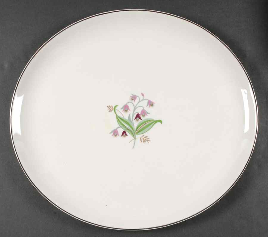 Belaire 14" Oval Serving Platter by Syracuse-1