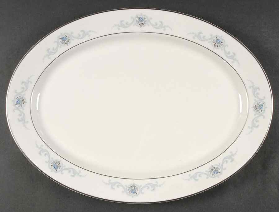 Belmont 16" Oval Serving Platter by Syracuse-1