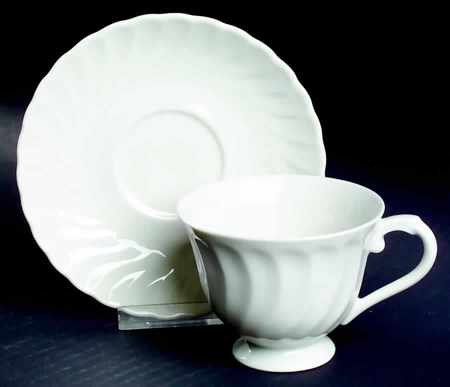 Beloved Footed Cup & Saucer Set by Syracuse-1