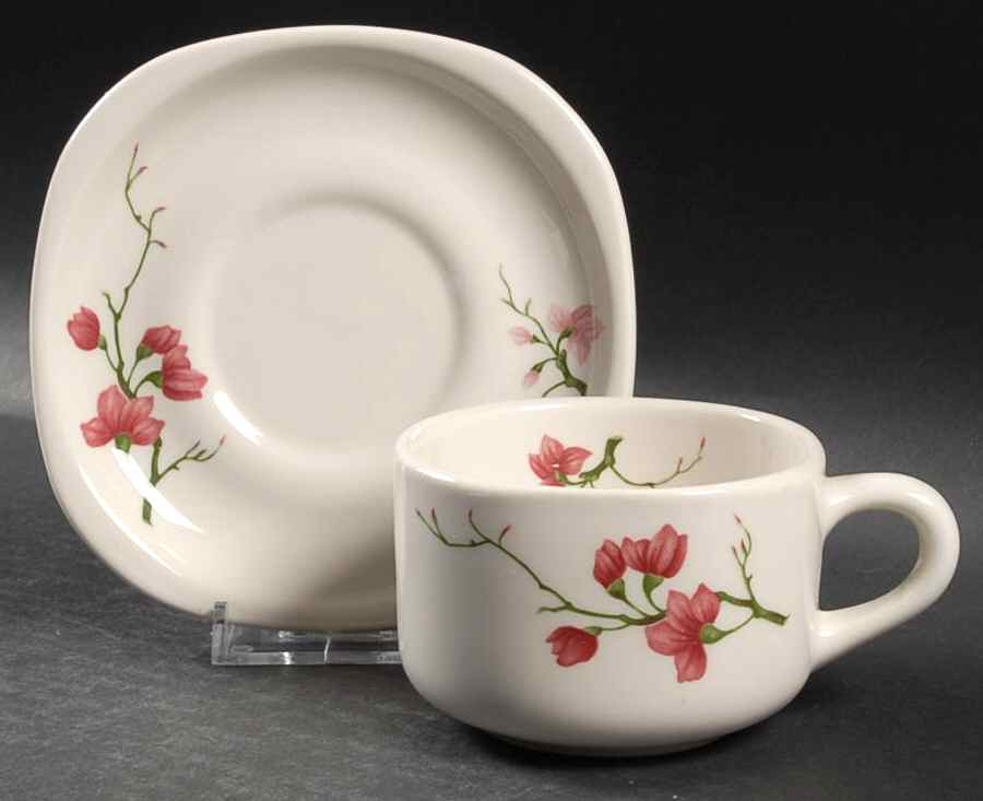 Berkeley (Restaurant) Flat Cup & Saucer Set by Syracuse-1