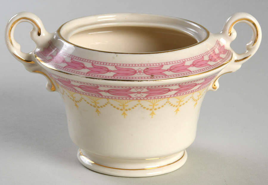 Betsy Ross Pink Sugar Bowl No Lid by Syracuse-1