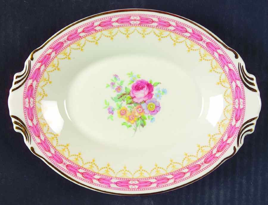 Betsy Ross Pink Underplate for Gravy Boat by Syracuse-1