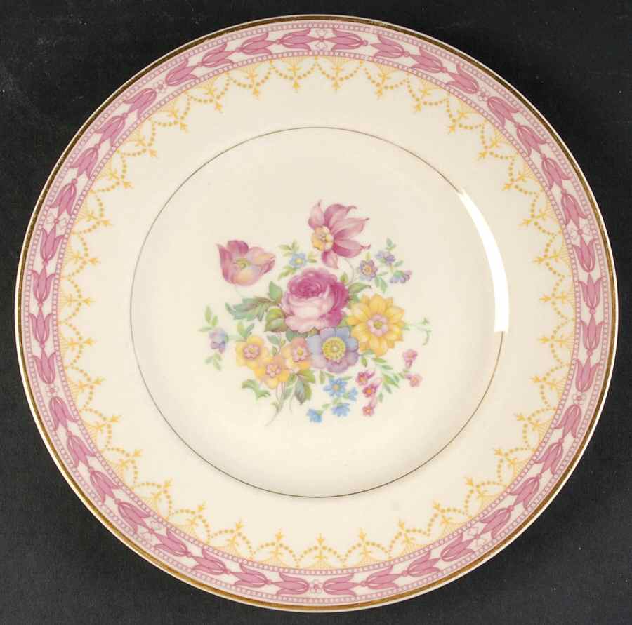 Betsy Ross Pink Luncheon Plate by Syracuse-1