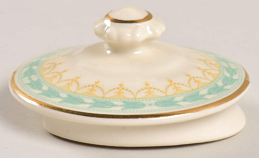 Betsy Ross Turquoise Lid for Teapot by Syracuse-1