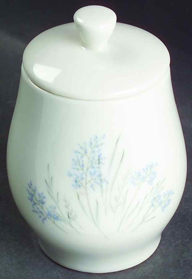Blue Grass Sugar Bowl & Lid (Juice Tumbler) by Syracuse-1