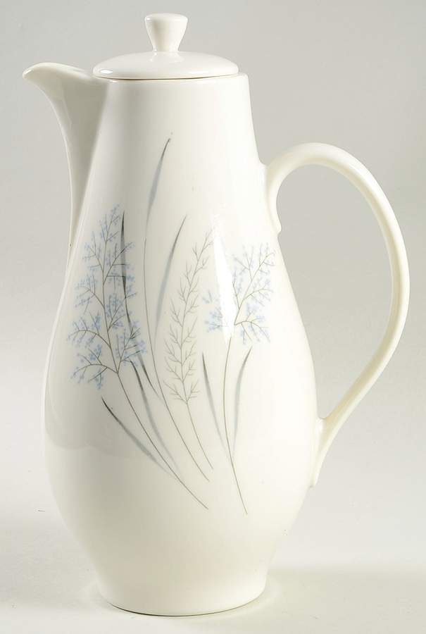 Blue Grass Coffee Pot & Lid by Syracuse-1