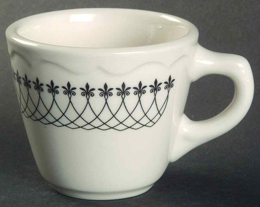 Black Lace Mug by Syracuse-1