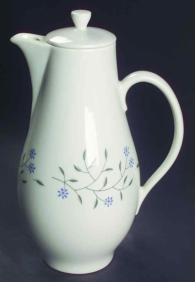 Blue Mist Coffee Pot & Lid by Syracuse-1