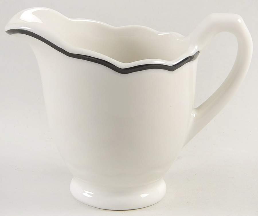 Black Platinum Creamer by Syracuse-1