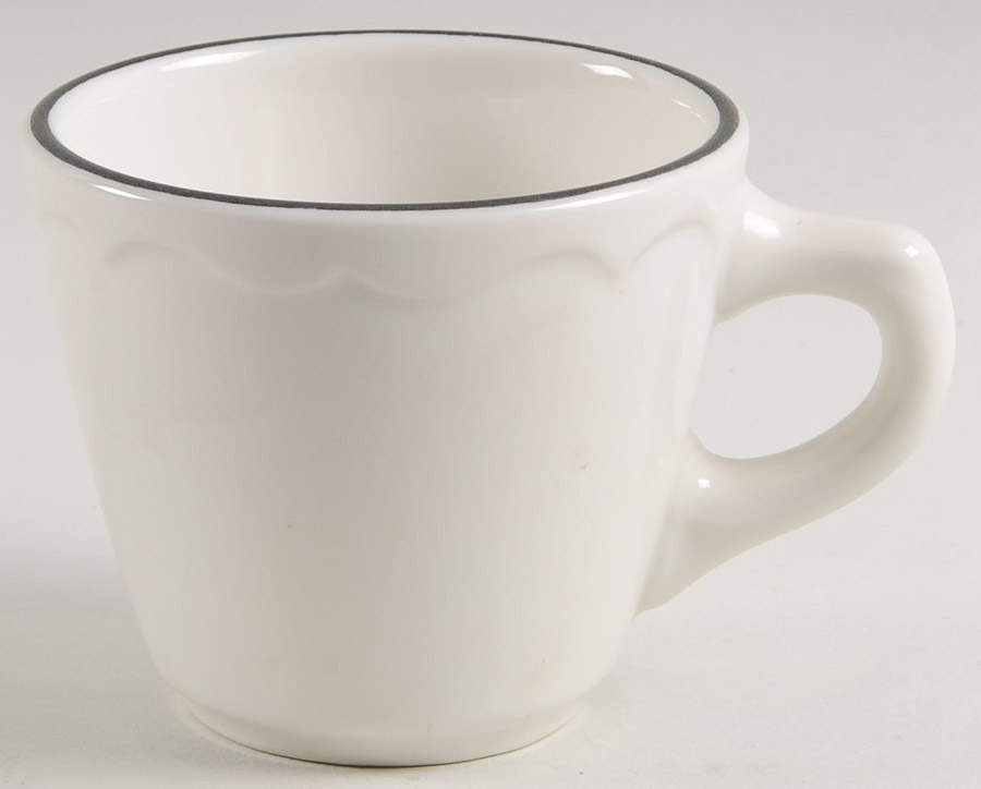 Black Platinum Flat Cup by Syracuse-1