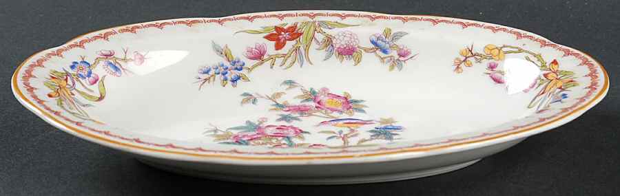 Bombay (Yellow Trim, White Body) Relish by Syracuse-1
