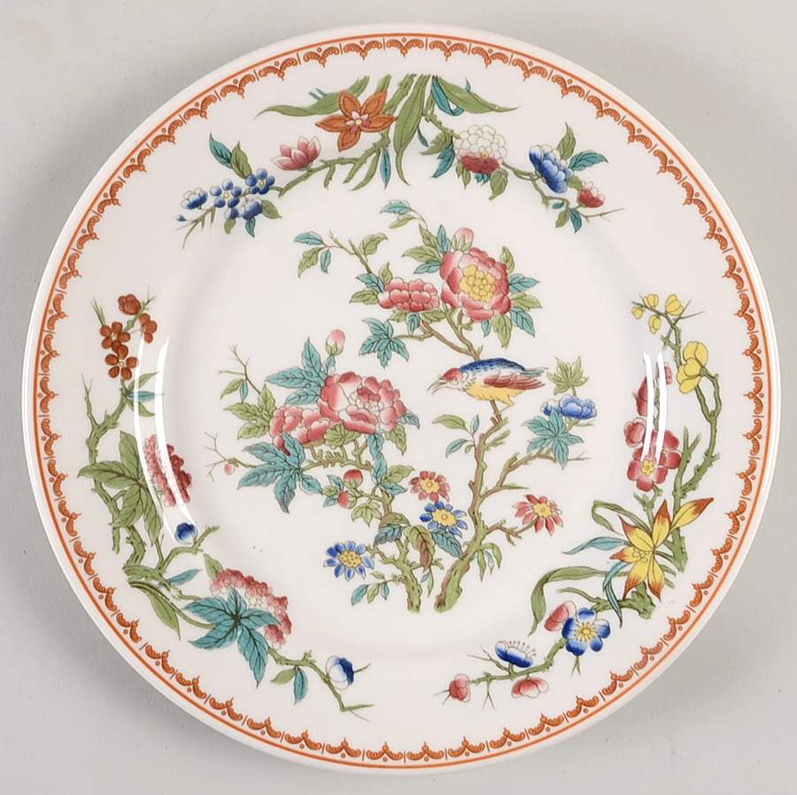 Bombay (Restaurant, Brown Ring) Luncheon Plate by Syracuse-1