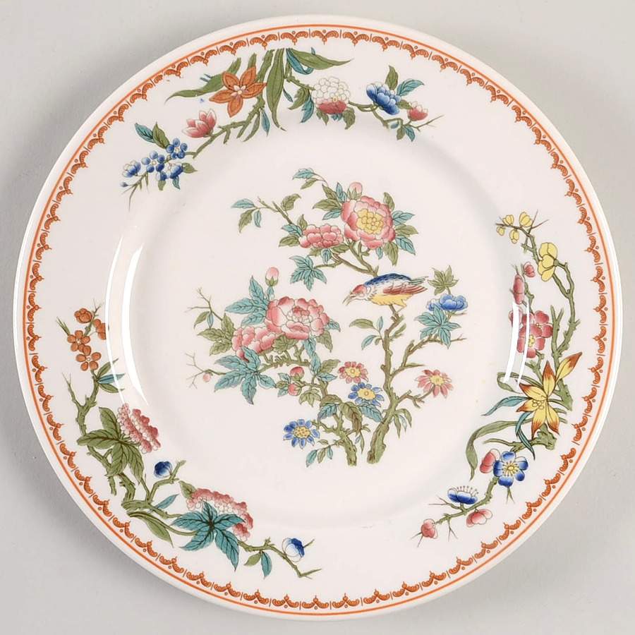 Bombay (Restaurant, Brown Ring) Dinner Plate by Syracuse-1