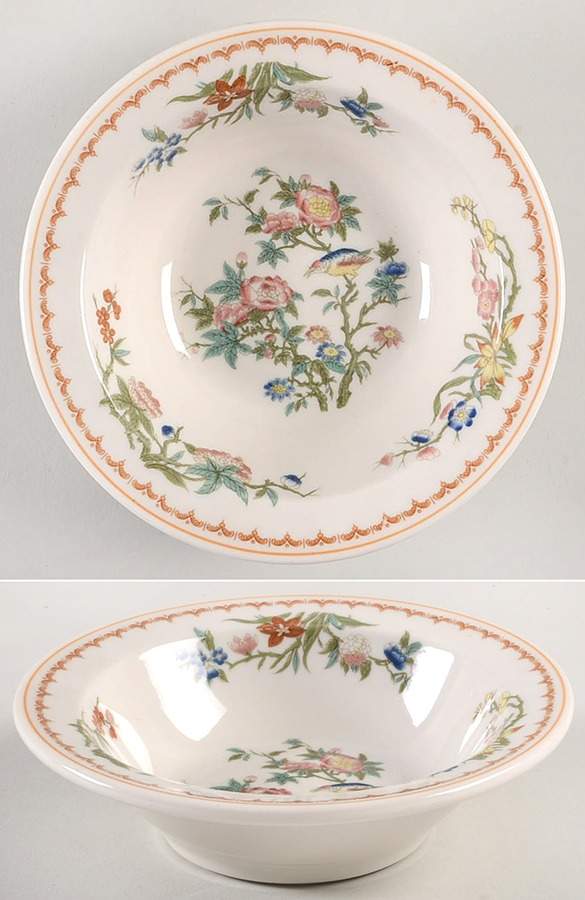 Bombay (Restaurant, Brown Ring) Rim Cereal Bowl by Syracuse-1