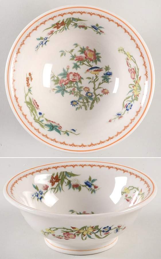 Bombay (Restaurant, Brown Ring) Coupe Cereal Bowl by Syracuse-1