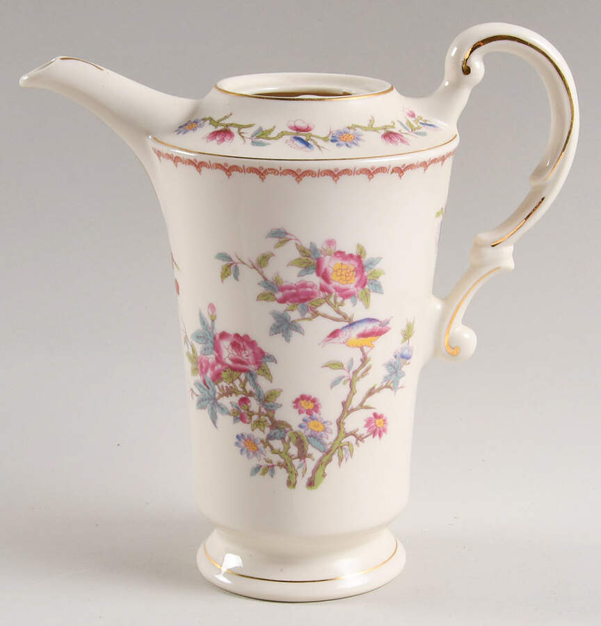 Bombay (Gold Trim) Coffee Pot No Lid by Syracuse-1