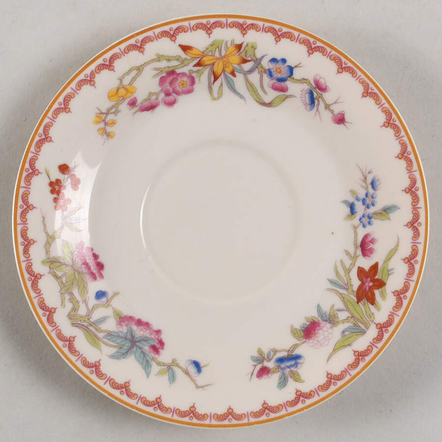 Bombay (Gold Trim) Saucer for Footed Bouillon Cup by Syracuse-1