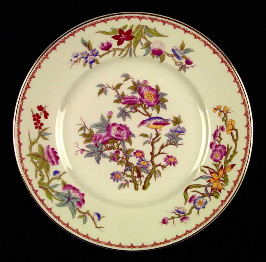 Bombay (Gold Trim) Dinner Plate by Syracuse-1