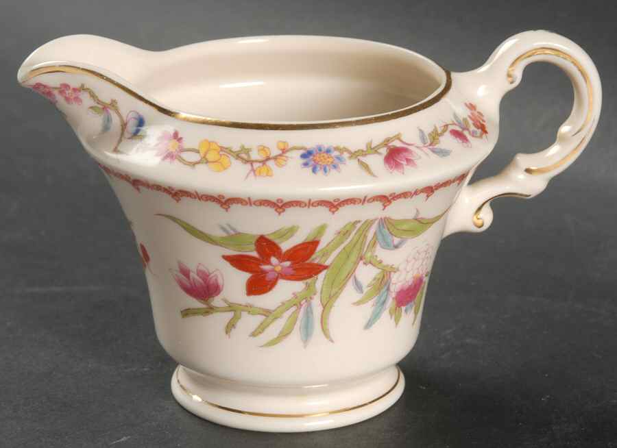 Bombay (Gold Trim) Creamer by Syracuse-1