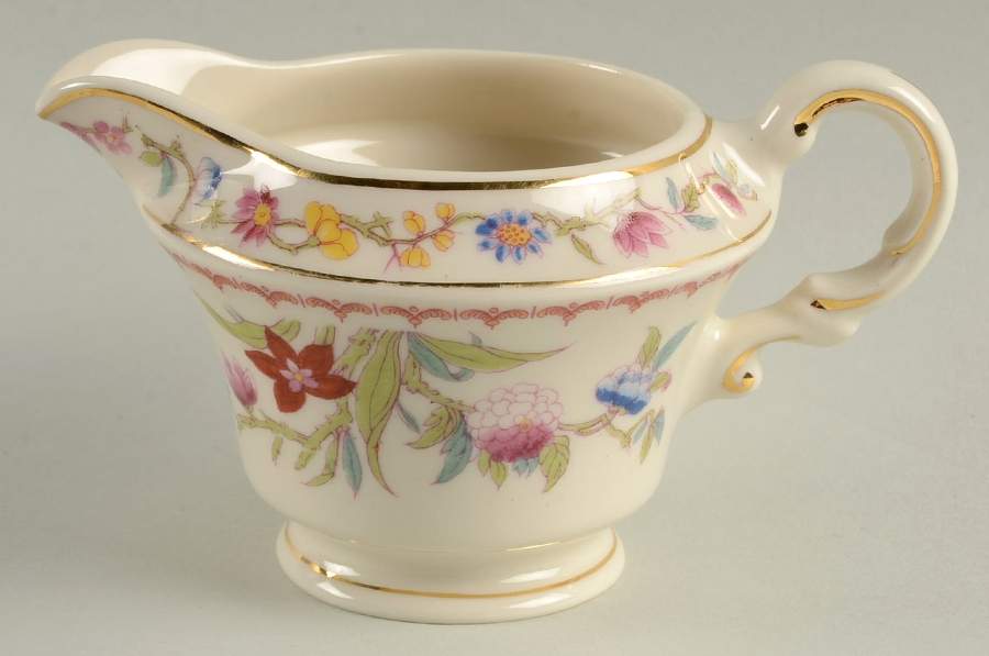 Bombay (Gold Trim) Creamer by Syracuse-1