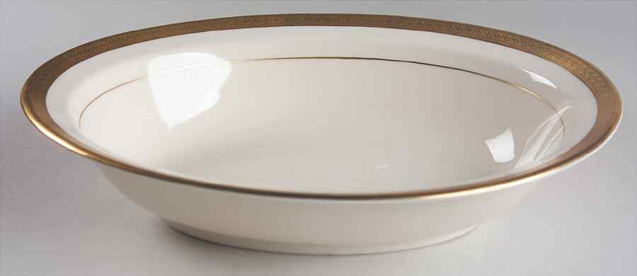 Bracelet 10" Oval Vegetable Bowl by Syracuse-1