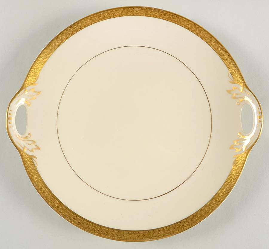 Bracelet Handled Cake Plate by Syracuse-1