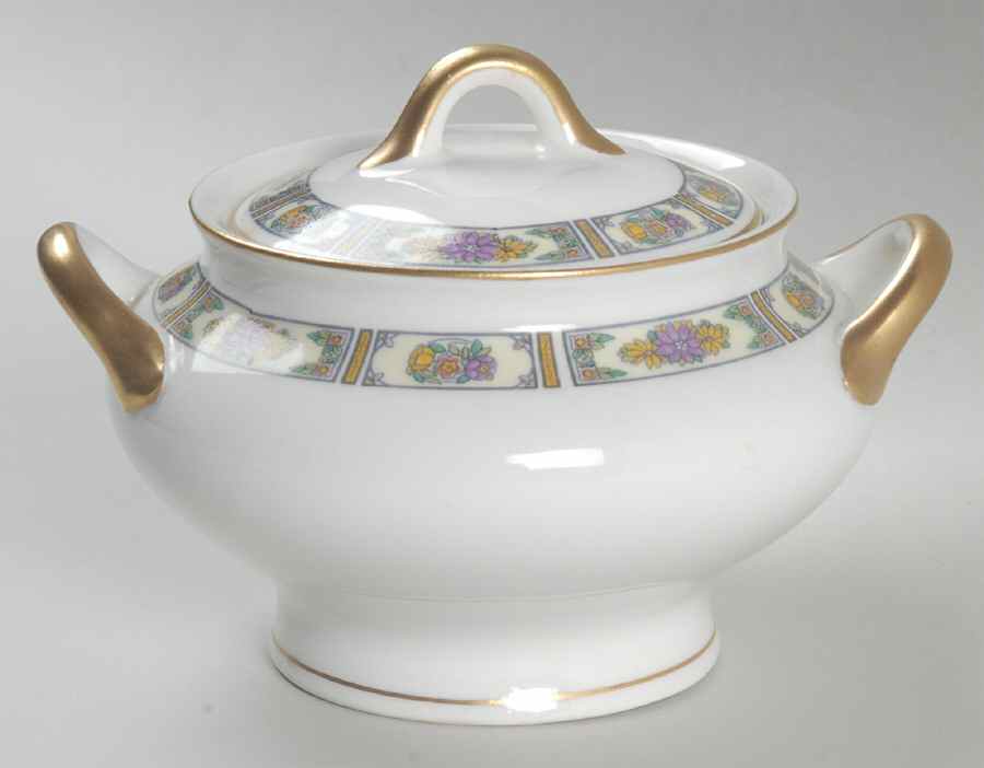 Brentwood Sugar Bowl & Lid by Syracuse-1
