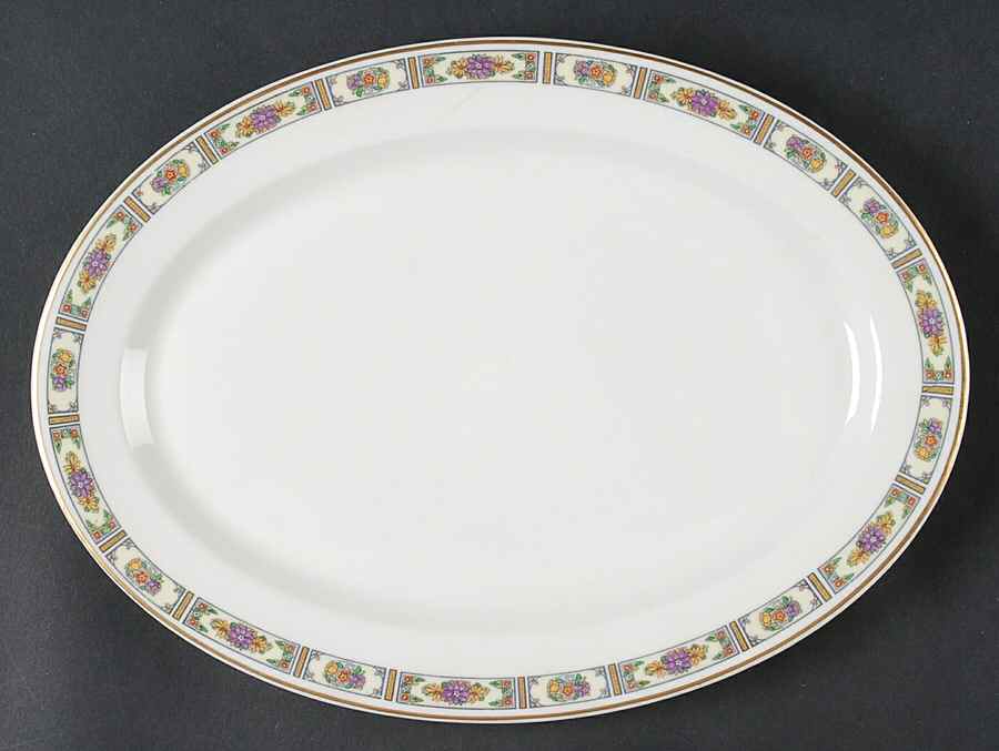 Brentwood 12" Oval Serving Platter by Syracuse-1
