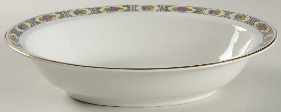 Brentwood 10" Oval Vegetable Bowl by Syracuse-1
