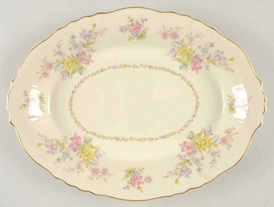 Briarcliff 12" Oval Serving Platter by Syracuse-1