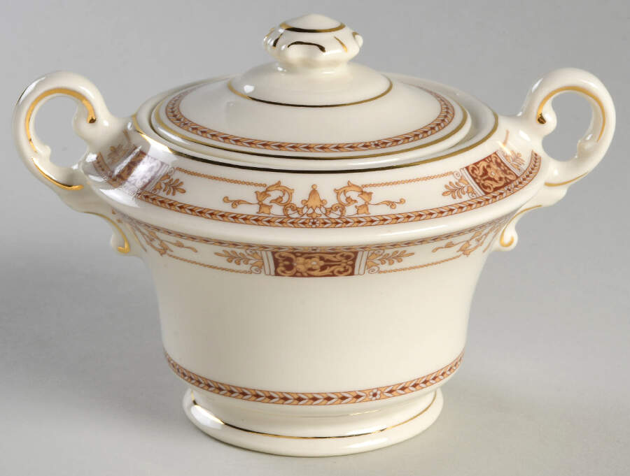 Calhoun Sugar Bowl & Lid by Syracuse-1