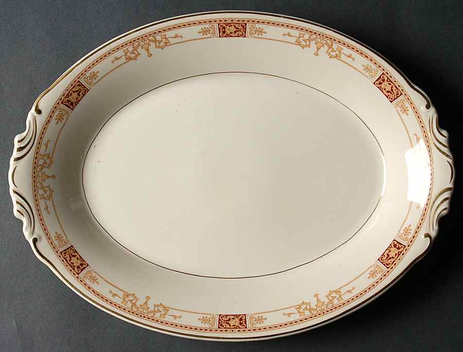 Calhoun 12" Oval Serving Platter by Syracuse-1