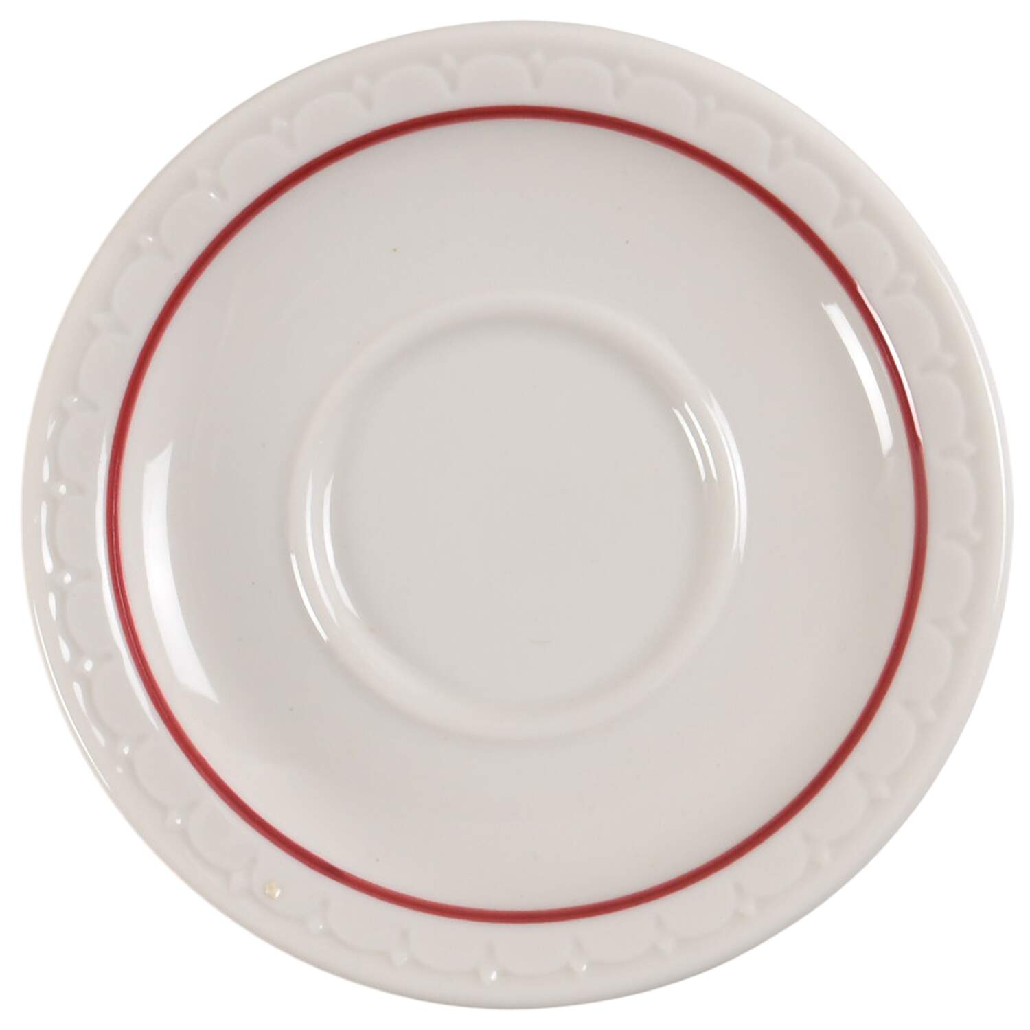 Cardinal Lines Saucer by Syracuse-1