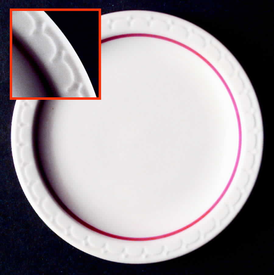 Cardinal Lines Bread & Butter Plate by Syracuse-1