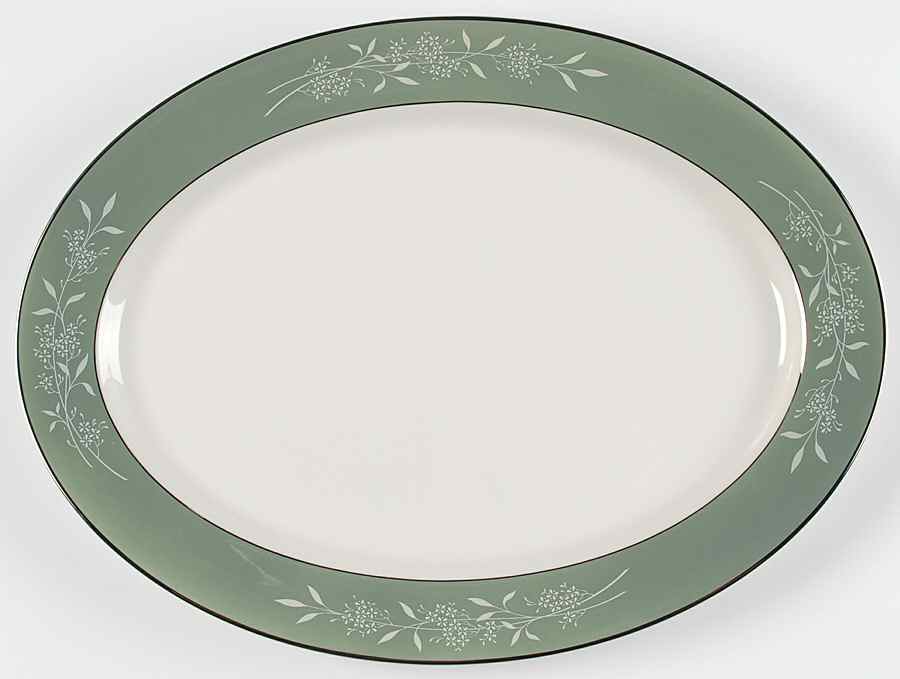 Candlelight 14" Oval Serving Platter by Syracuse-1
