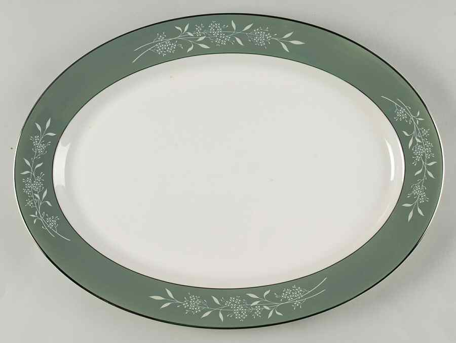 Candlelight 16" Oval Serving Platter by Syracuse-1