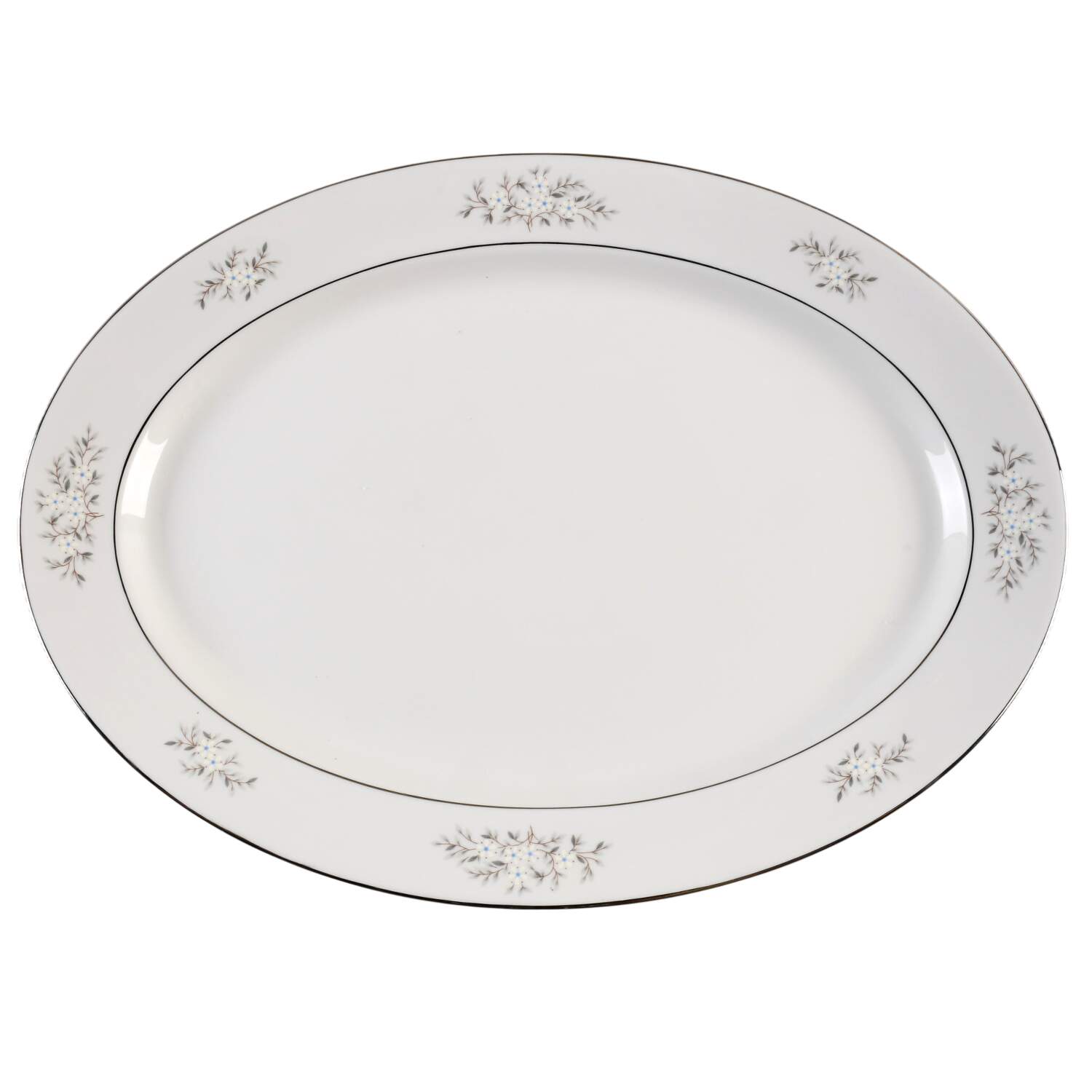Canterbury 16" Oval Serving Platter by Syracuse-1