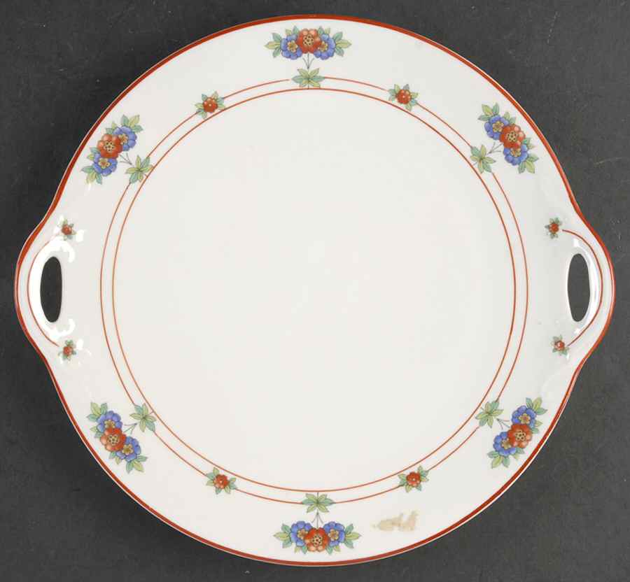 Canterbury Handled Cake Plate by Syracuse-1