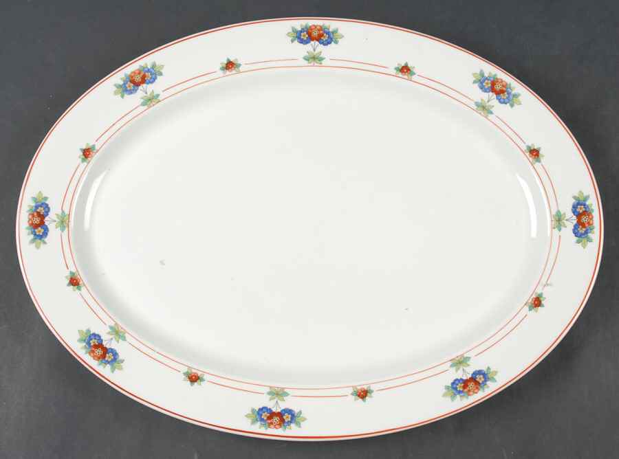 Canterbury 16" Oval Serving Platter by Syracuse-1