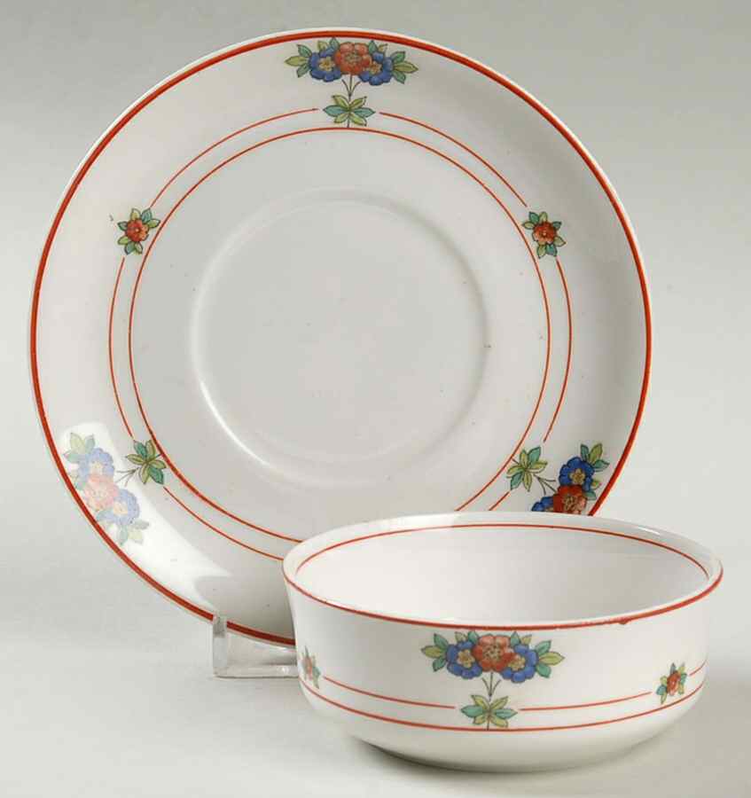 Canterbury Ramekin & Saucer Set by Syracuse-1