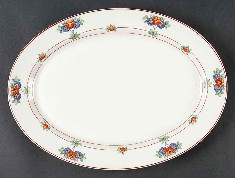 Canterbury 12" Oval Serving Platter by Syracuse-1