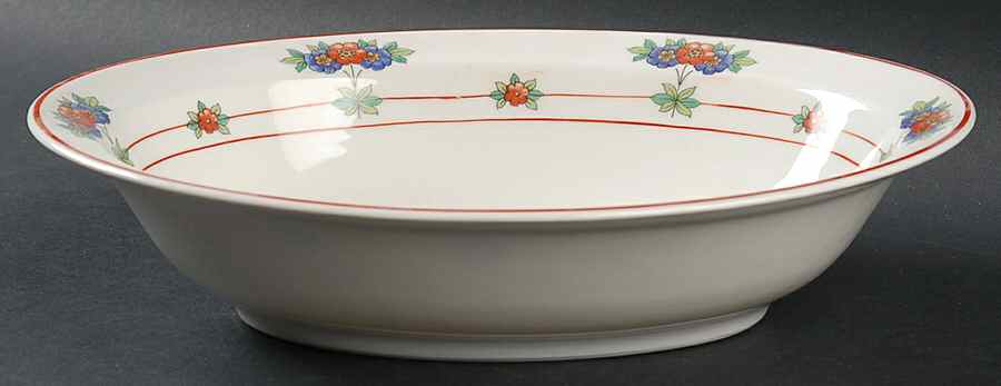 Canterbury 10" Oval Vegetable Bowl by Syracuse-1