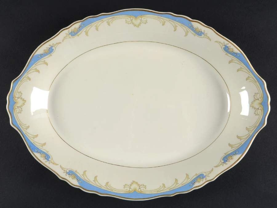 Carvel 14" Oval Serving Platter by Syracuse-1