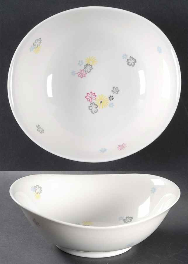 Carousel 8" Oval Vegetable Bowl by Syracuse-1