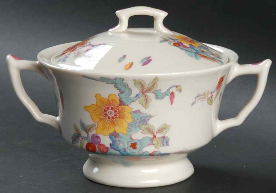 Cathay (No Trim) Sugar Bowl & Lid by Syracuse-1