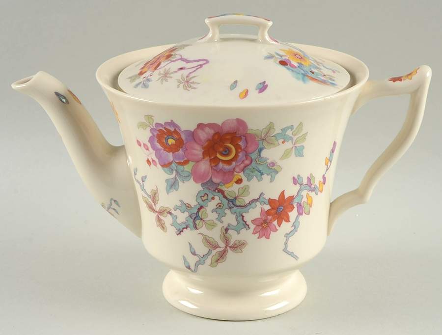 Cathay (No Trim) Teapot & Lid by Syracuse-1