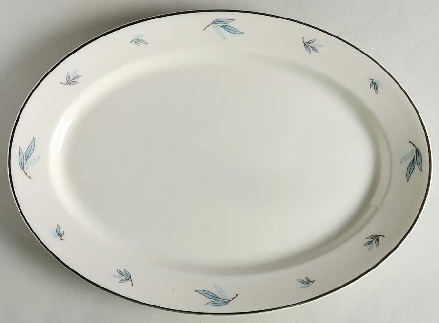 Celeste 12" Oval Serving Platter by Syracuse-1