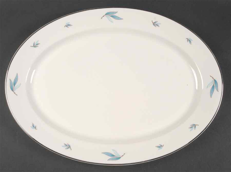 Celeste 16" Oval Serving Platter by Syracuse-1